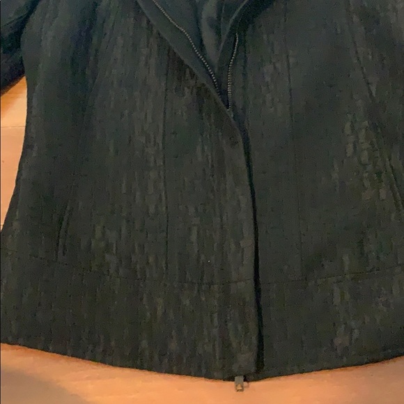 Zara textured jacket with fur collar - Picture 5 of 5